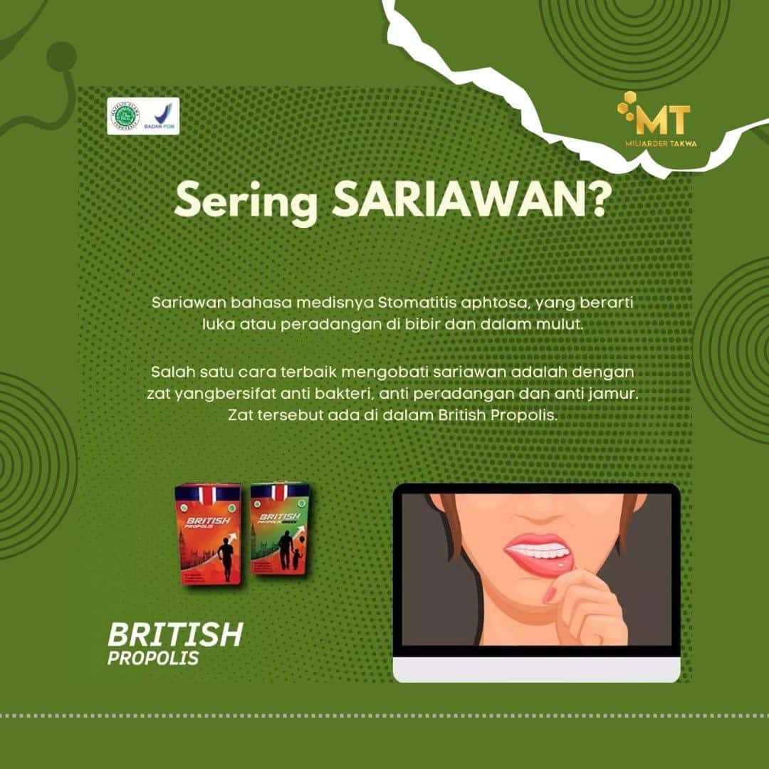 British Propolis Sariawan